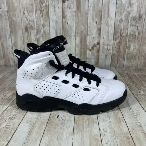 Air Jordan 6 Rings White‎ Black Basketball Sneakers Musical Size 9.5 dc7330 100