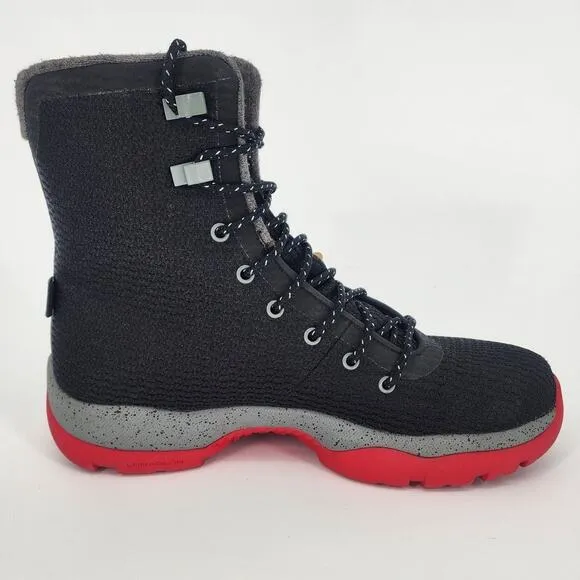 Air Jordan Waterproof Future Boot Black/Grey/Red Men’s Size 8.5