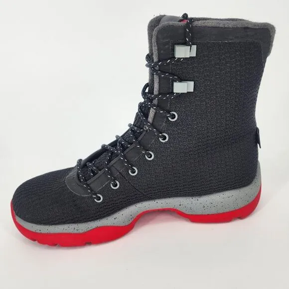 Air Jordan Waterproof Future Boot Black/Grey/Red Men’s Size 8.5