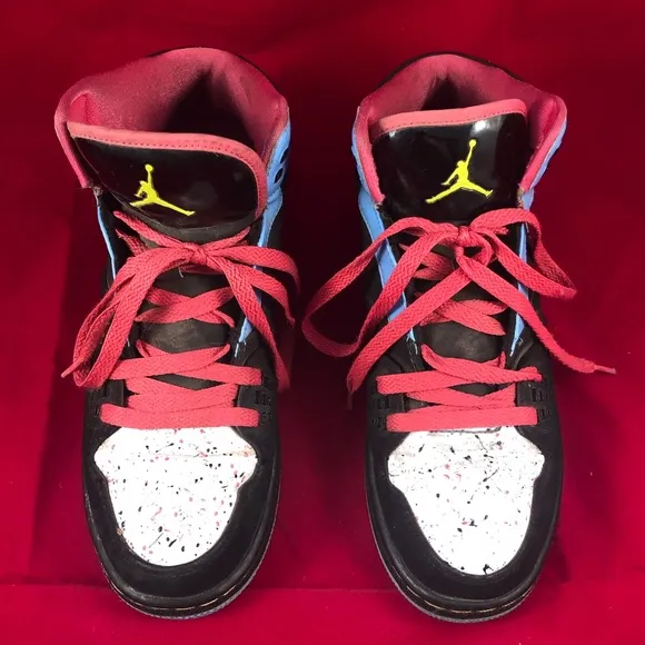 Air Jorden Skater Paint Splatter Sneaker Shoes