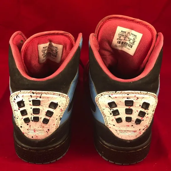 Air Jorden Skater Paint Splatter Sneaker Shoes