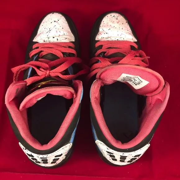 Air Jorden Skater Paint Splatter Sneaker Shoes