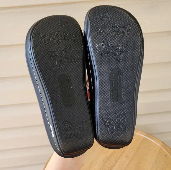 Alegria Kendra leather sandals