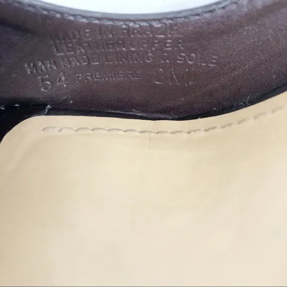 Alex Marie cut out sandals brown size 8M (#37)