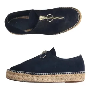 Alexander Wang Womens Espadrille Loafers Devon Zip Sneakers Size EU 39 US 8.5