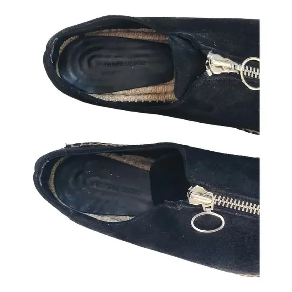 Alexander Wang Womens Espadrille Loafers Devon Zip Sneakers Size EU 39 US 8.5