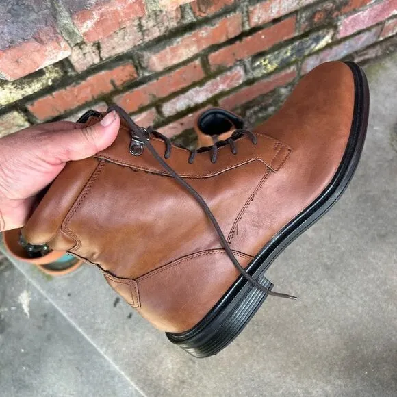 ALFANIMen's Mel Plain-Toe Boots Size 12M