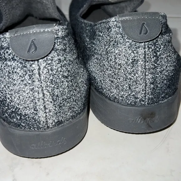 All birds loafers gray wool unisex sz large men medium women