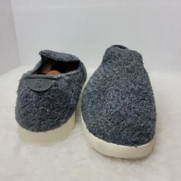 Allbirds Mens Wool Lounger Fluff Gray Loafers Size 10 M