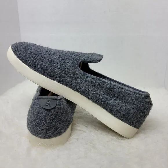 Allbirds Mens Wool Lounger Fluff Gray Loafers Size 10 M