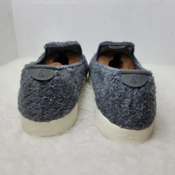 Allbirds Mens Wool Lounger Fluff Gray Loafers Size 10 M