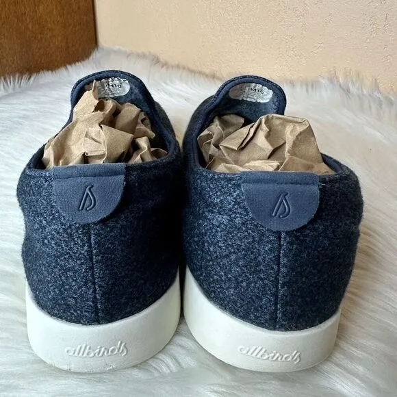 Allbirds Mens Wool Lounger Blue Loafer Sneakers Size 10