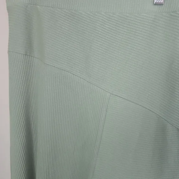 ALLSAINTS Gia Asymmetric Ribbed Skirt