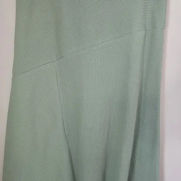 ALLSAINTS Gia Asymmetric Ribbed Skirt