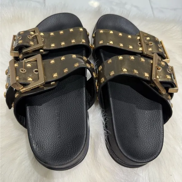 AllSaints Studded Slide Sandals - Women’s Size 10 - Trendy &amp; Comfortable