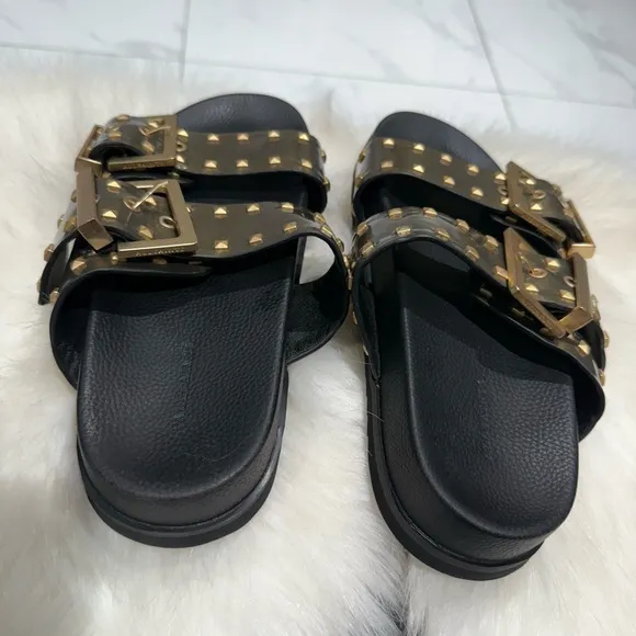 AllSaints Studded Slide Sandals - Women’s Size 10 - Trendy &amp; Comfortable