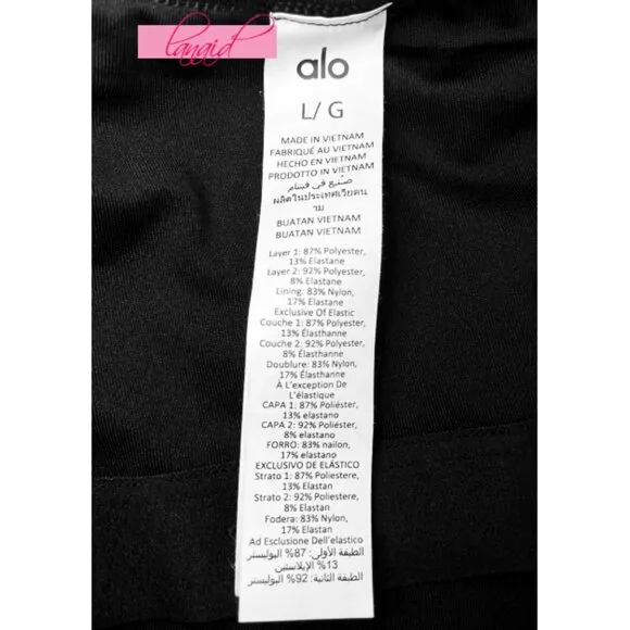Alo Alosoft Courtside Tennis Dress Black Padded A-Line Fit And Flare Skater Mini