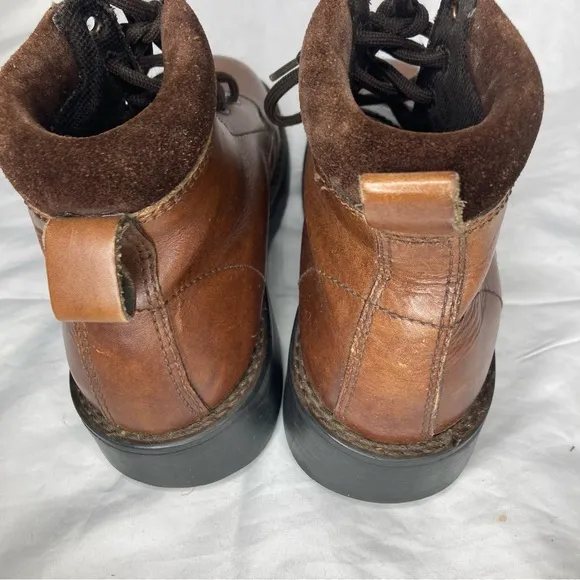 American Eagle vintage chunky leather boots