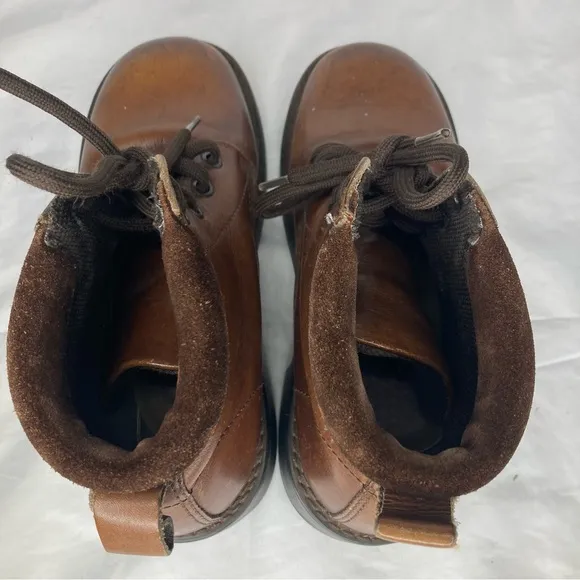 American Eagle vintage chunky leather boots