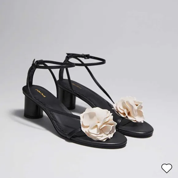 &amp; Other Stories - NEW Heeled Leather Sandals