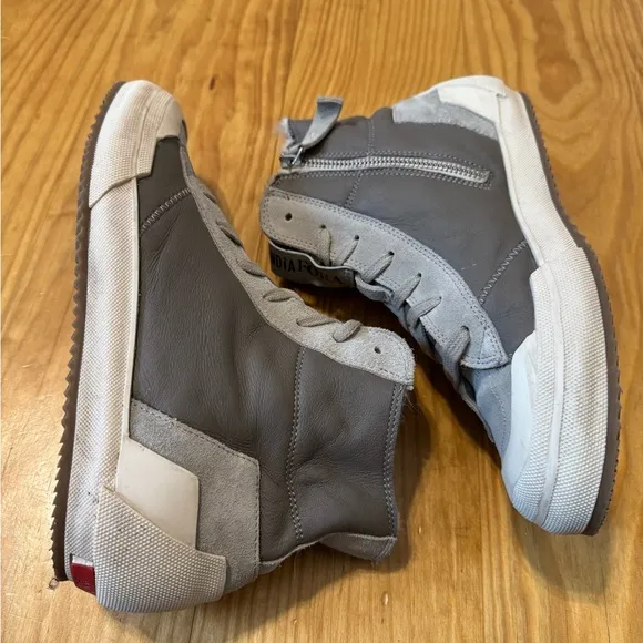 ANDIA FORA Leather Skater Sneakers Made in Italy EUR 38 US 7