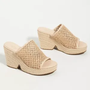 Anthropologie Cecilia FRISBEE Wedge Sandals Size 10