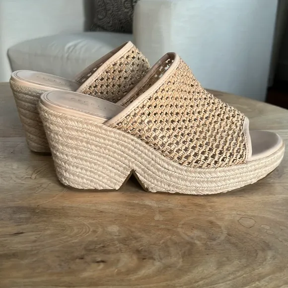 Anthropologie Cecilia FRISBEE Wedge Sandals Size 10