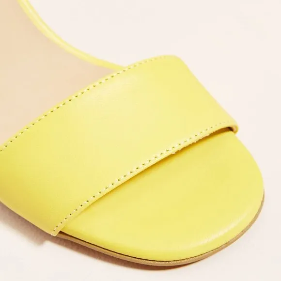 Anthropologie Elizabeth Cork-Heeled Sandals