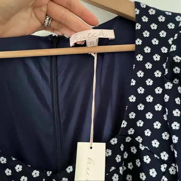 Anthropologie Hutch Jenessa Polka Dot Mini Dress