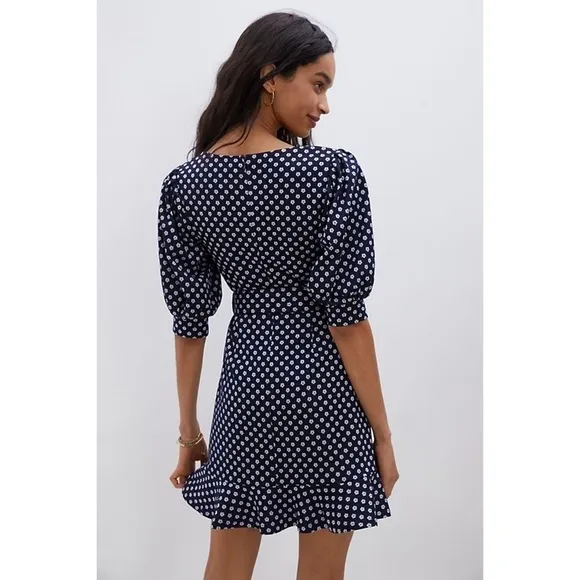 Anthropologie Hutch Jenessa Polka Dot Mini Dress
