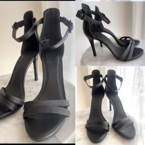 Anthropologie Joie Jena Nappa Leather Heel Sandal Size 39 US size 9
