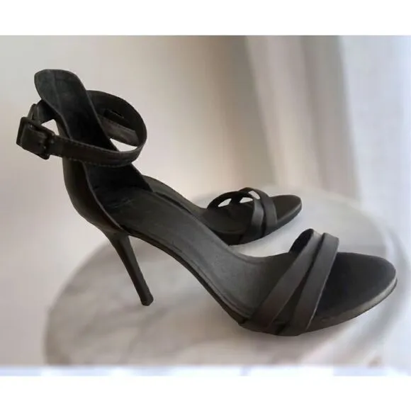 Anthropologie Joie Jena Nappa Leather Heel Sandal Size 39 US size 9