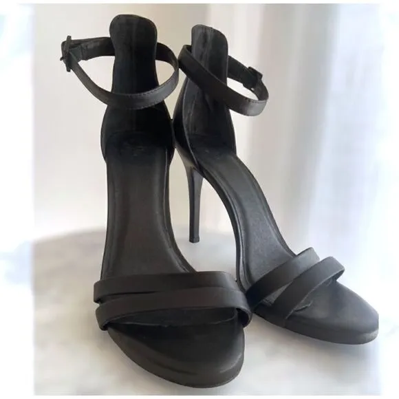 Anthropologie Joie Jena Nappa Leather Heel Sandal Size 39 US size 9