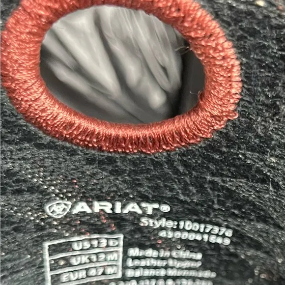 Ariat Brown Western BootsARIAT convoy boots size 13