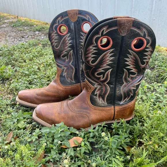 Ariat Brown Western BootsARIAT convoy boots size 13