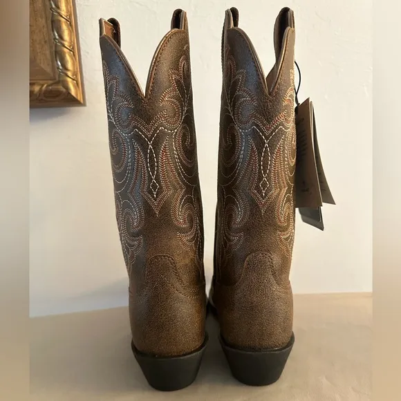 Ariat Round Up Square Toe Western Boot Women’s Healed Cowgirl 🤠 Country Sz 8