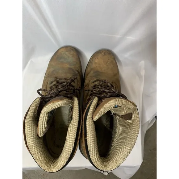 ARIAT  turbo boots Mens 12D 6&quot; waterproof composite toe Lace Up Work Boots