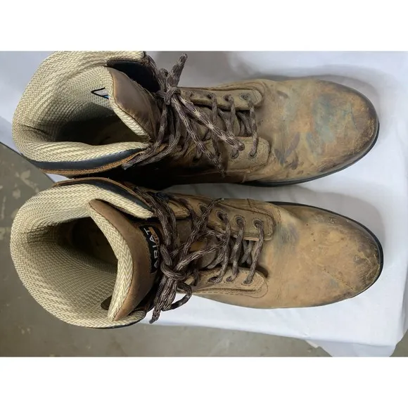 ARIAT  turbo boots Mens 12D 6&quot; waterproof composite toe Lace Up Work Boots
