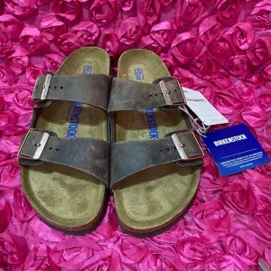 Arizona Oiled Leather Footbed Sandals