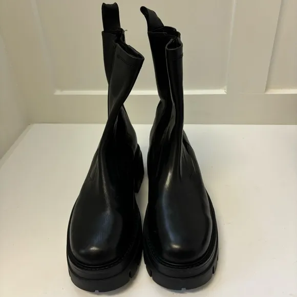 ASH LOUD Chunky Platform Ankle  Boots Sz 37/US7