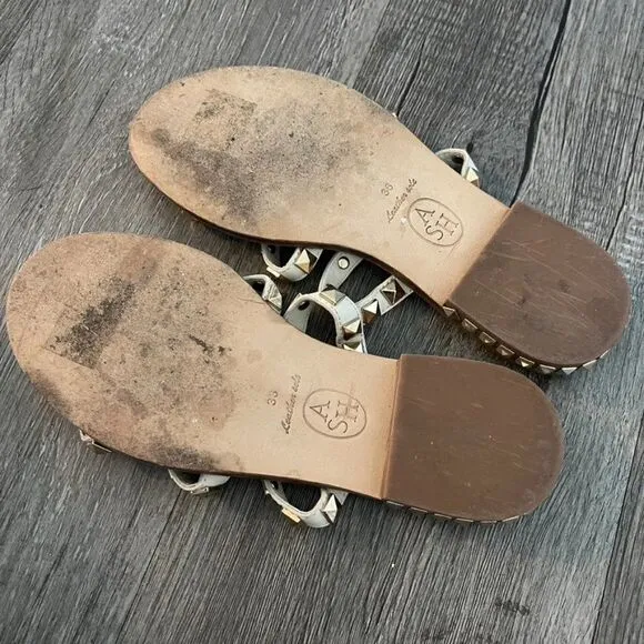 ASH Pop Studded Slide Sandals Size 6 (36)