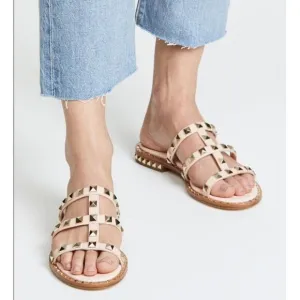 ASH Pop Studded Slide Sandals Size 6 (36)