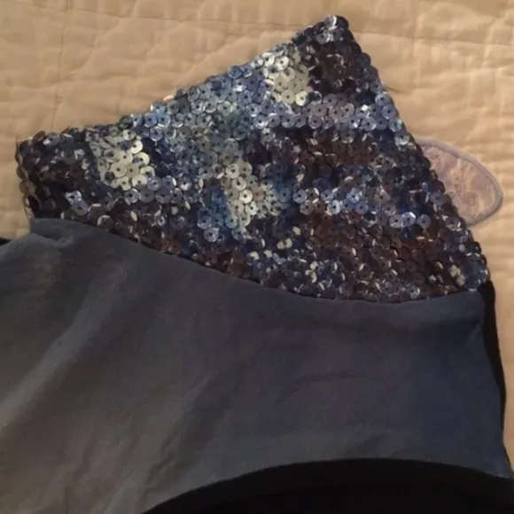 Barbara Bui seascape sequin sleeve shirt dress