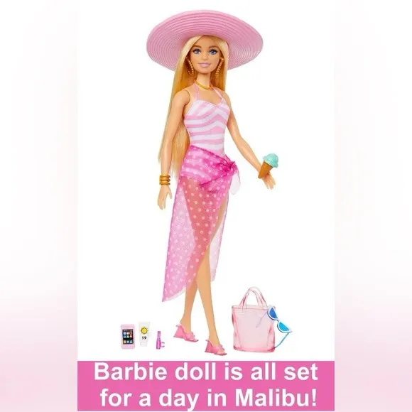 Barbie pajamas and doll