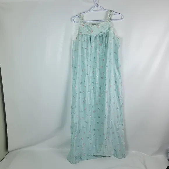 Barbizon Satin Remarque Vintage Nightgown Sz Small