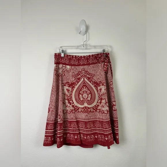 BCBGMaxAzria Wrap Skirt