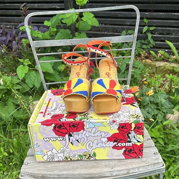 Beach Baby Pin-up Platform Sandals 36