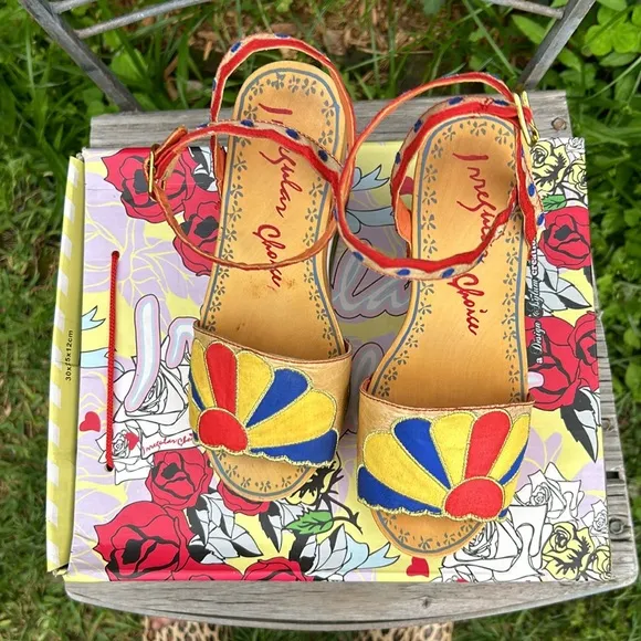 Beach Baby Pin-up Platform Sandals 36