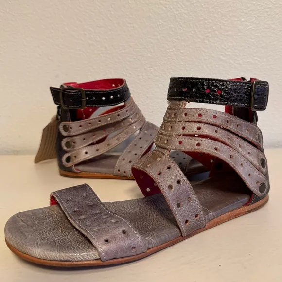 Bed Stu Artemis Tonic Breeze Rustic Sandal Gladiator Leather Sandals Sz 6 NEW