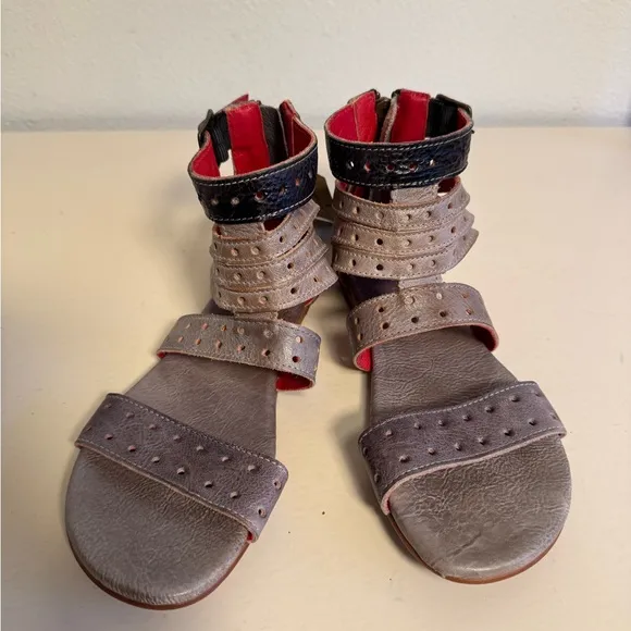 Bed Stu Artemis Tonic Breeze Rustic Sandal Gladiator Leather Sandals Sz 6 NEW